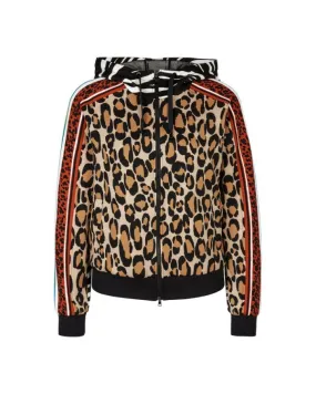 Marc Cain Mixed Animal Print Hoodie