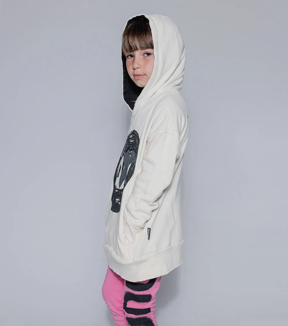 NUNUNU The Warrior Hoodie Natural
