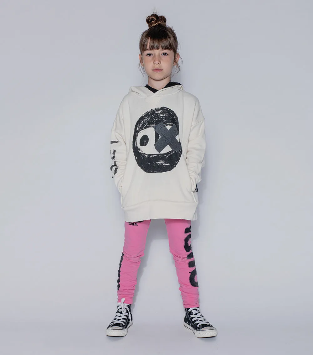 NUNUNU The Warrior Hoodie Natural