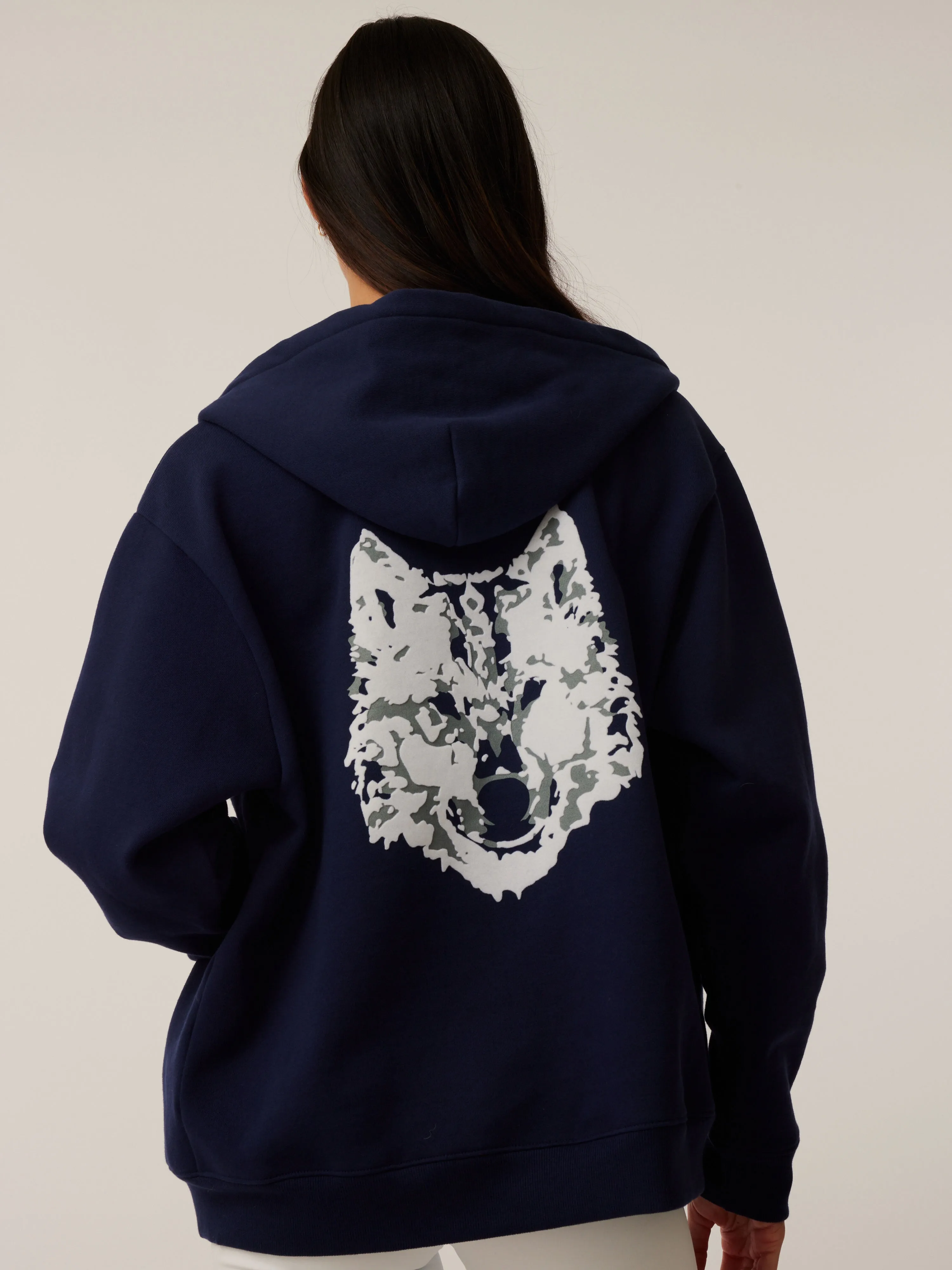Wolf Aspen Full-Zip Hoodie